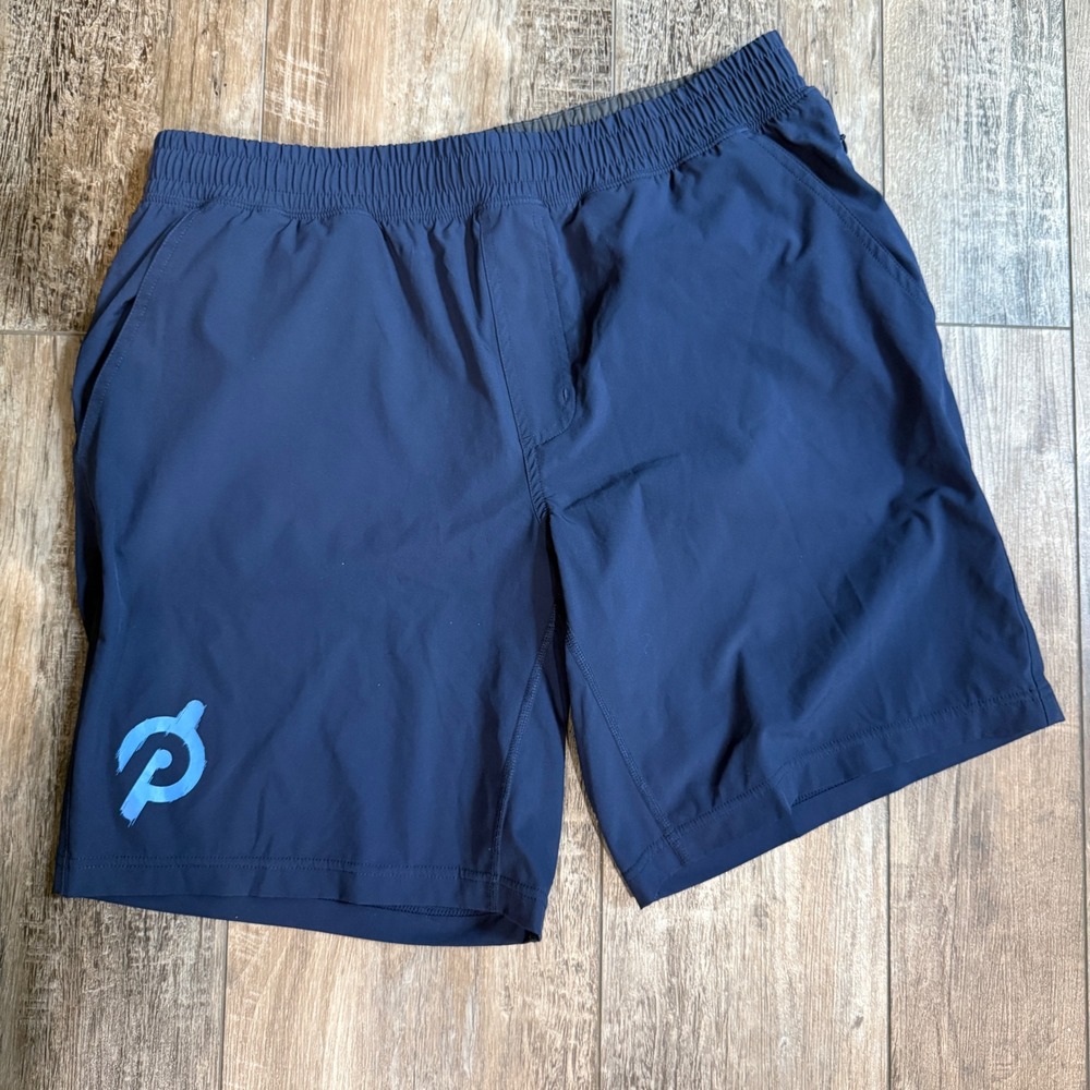 Rhone Peloton Shorts Mens L Navy Blue Athletic Workout Gym MAK-182